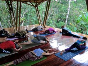 Diamante Center rainforest yoga deck 2